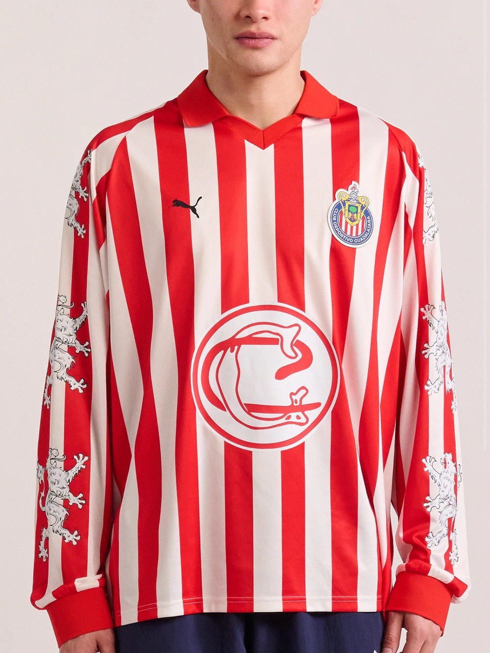 Chivas x LYM x Puma Long Sleeve Oversized Polo Jersey (Limited,Imported&REAL)